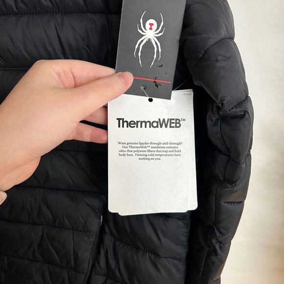 Spyder Thermaweb Insulated Puffer Jacket - Picture 9 of 12